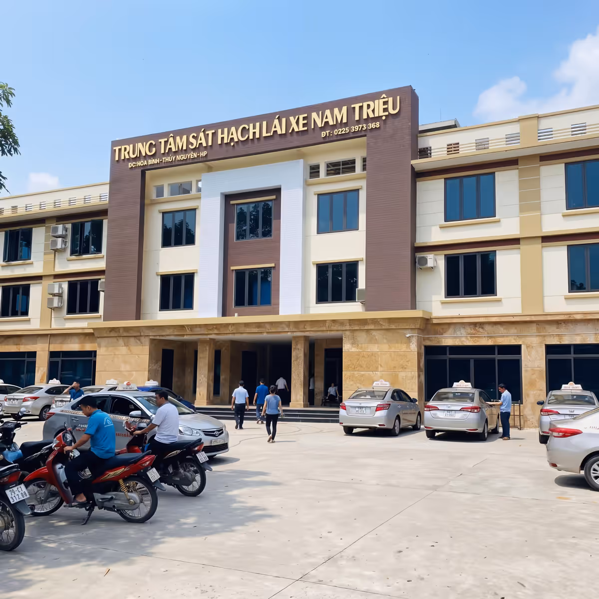 Sân tập & Sát hạch lái xe Nam Triệu Hải Phòng